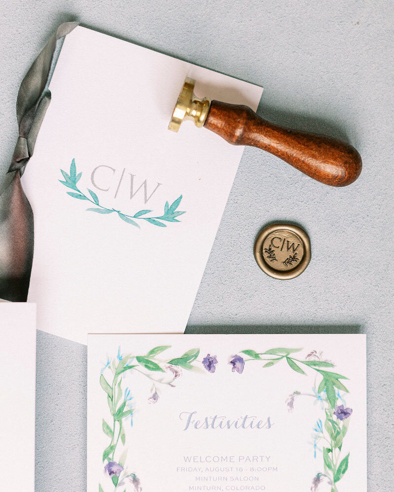 Custom Wedding Stationery Richards Notebook by GoBella 29