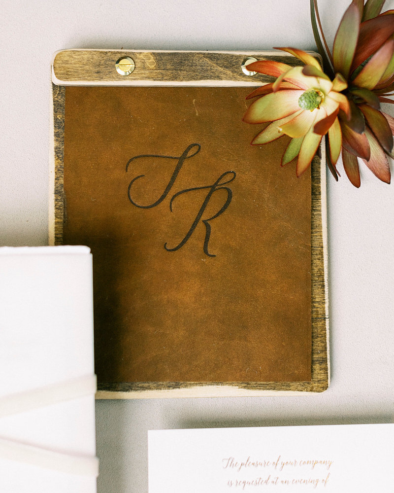 Custom Wedding Stationery Richards Notebook by GoBella 4